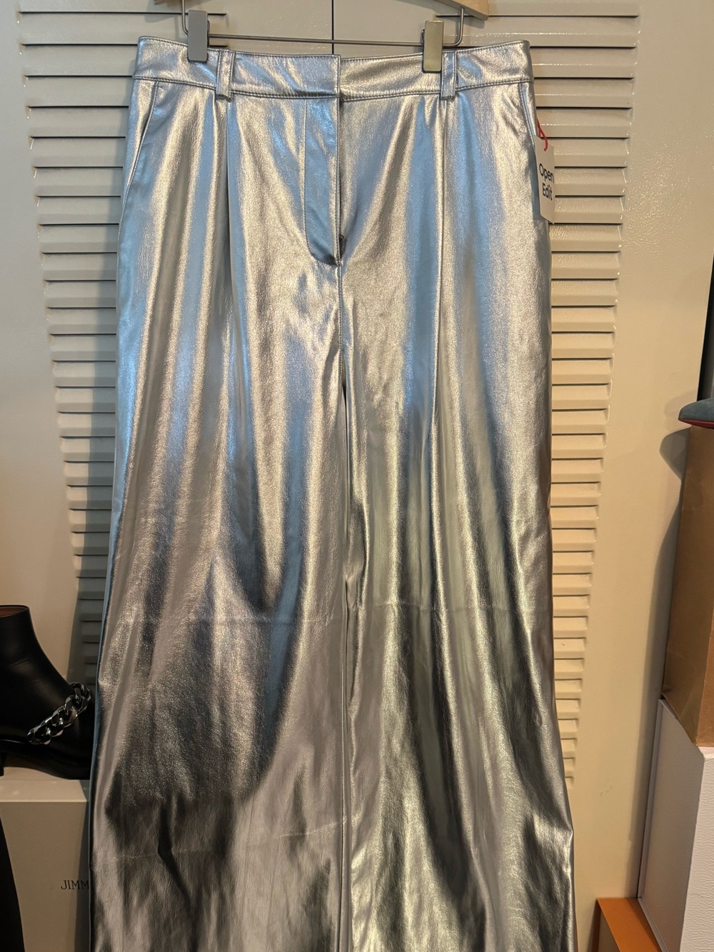 Silver Open Edit Pants SizeS 14 inch w